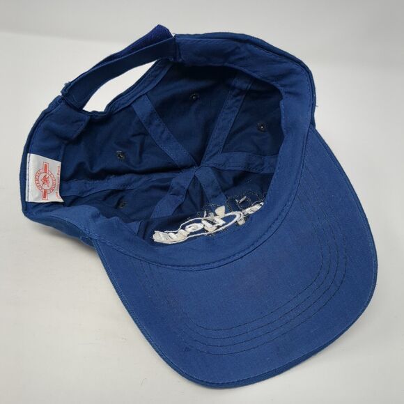 Bud Light 82 Strapback Hat Blue One Size Adjustable Embroidered 6 Panel - Picture 6 of 9